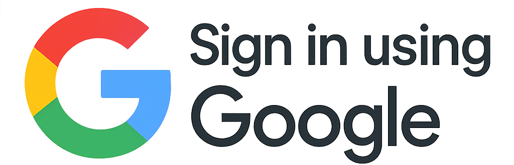 Sign in using Google